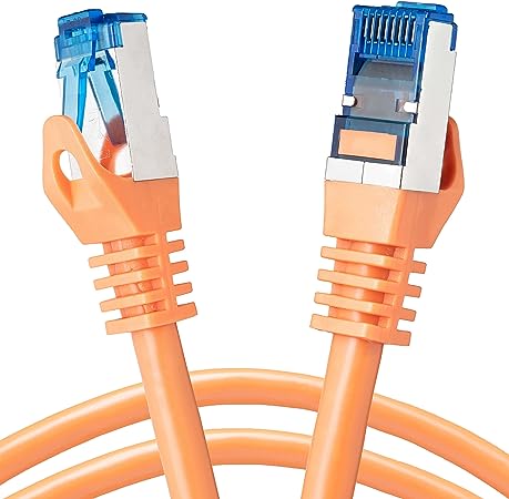 LAN-Kabel aufgerollt