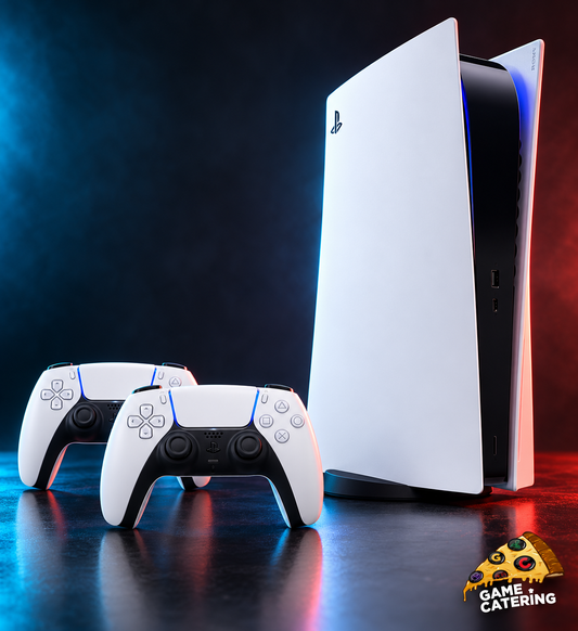 PlayStation 5 mit zwei Controllern mieten bei GameCatering